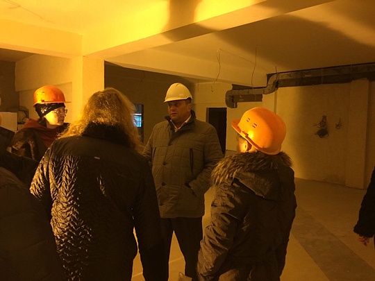 Инспекция школы в Лесном городке