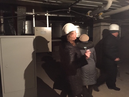 Инспекция школы в Лесном городке