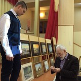 Встреча ветеранов с учениками Голицынской СОШ №2