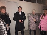 Инспекция новой Лесногородской школы
