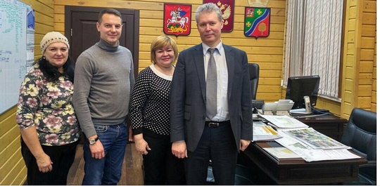 Встреча с главой сельского поселения Успенское Владимиром Горяевым