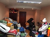 Штаб помощи погорельцам на улице Молодежная, 18