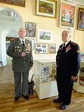 Владимир Иванович Гутров и Алексей Егорович Тимохин, члены Комиссии по науке и образованию