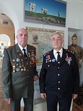 Владимир Иванович Гутров и Алексей Егорович Тимохин, члены Комиссии по науке и образованию