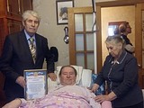 Поздравления ликвидатора катастрофы на Чернобыльской АЭС В. Пашкина