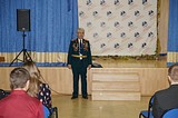 Урок мужества в Одинцовской гимназии №7