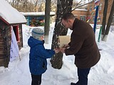 Акция «Покормите птиц зимой!» в детском саду №55