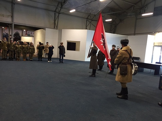 Принятие в ряды «Юнармейцев»