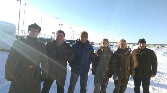 Принятие в ряды «Юнармейцев»