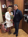 Оксана Сыворова и Андрей Остроухов