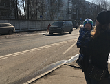 Опасный пешеходный переход в Кубинке