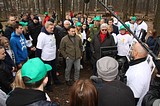 Субботник в Подушкинском лесопарке 22 апреля
