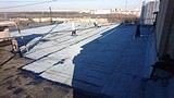 Крыша 28 дома на улице Маршала Бирюзова