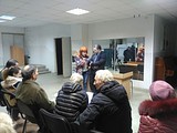 Cобрание жителей п. Кубинка — 2 по вопросу закрытия единственного спортивного объекта — ГОКа (Гарнизонного офицерского клуба)