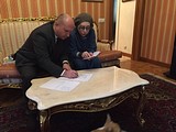 Народная артистка СССР Инна Чурикова подает документы в Общественную палату Одинцовского района третьего созыва
