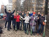 Общественники приняли участие в общерегиональном субботнике 8 апреля