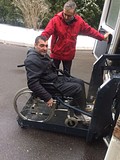 Роман Рыженков отправляется на реабилитацию в медицинский центр деревни Голубое, Истринского района