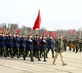 Тренировка к Параду Победы, фото Александра Караваева