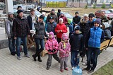Субботник в ЖК «Гусарская баллада»