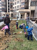 Субботник в ЖК «Гусарская баллада»