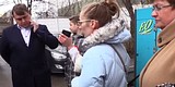 Жители дома 46 на Можайском шоссе протестуют против строительства на детской площадке