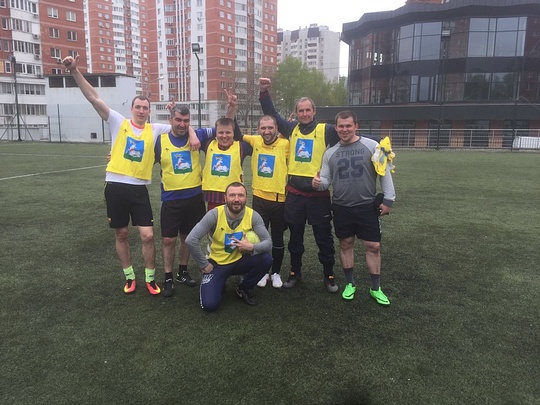 Футбольный матч ко Дню Победы