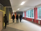 Инспекция хода строительства школы в Лесном городке