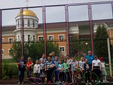 Веселые старты для ребят из православного социально-культурного центра