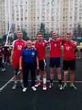 Соревнования по волейболу ко Дню флага России