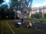 Соревнования по волейболу ко Дню флага России
