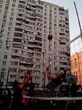 Соревнования по волейболу ко Дню флага России