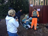 Рейд по выявлению незаконных свалок в д. Переделки