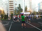 Соревнования по волейболу ко Дню флага России