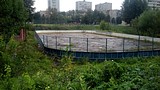 Спортивная площадка в восьмом микрорайоне