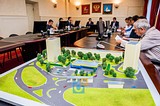 Круглый стол по строительству супермаркета «Лента»