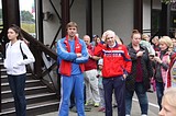 Одинцовские общественники на Арбузном кроссе