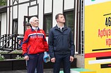 Одинцовские общественники на Арбузном кроссе