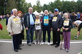 Одинцовские общественники на Арбузном кроссе