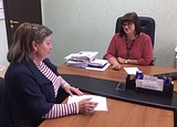 Надежда Котович и Нина Луганская