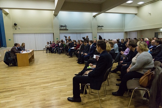 Встреча с жителями микрорайона Новая Трёхгорка, Комиссия по информационной поддержке населения и освещения деятельности Общественной палаты