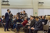 Встреча с жителями микрорайона Новая Трёхгорка