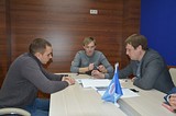 Встреча по строительству спортплощадки в Гусарской Балладе