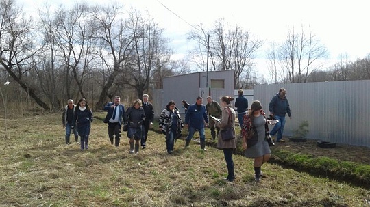 Выезд в село Крымское, Комиссия по информационной поддержке населения и освещения деятельности Общественной палаты