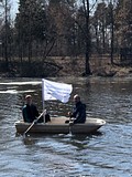 Еще четыре плавучих домика спущены на воду