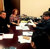 Встреча с заместителем главы городского поселения Кубинка Андреем Трубниковым