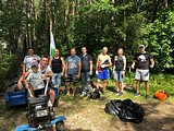 Субботник вдоль Ликинских прудов