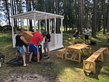 Субботник вдоль Ликинских прудов