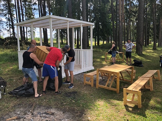 Субботник вдоль Ликинских прудов, Комиссия по физической культуре и спорту