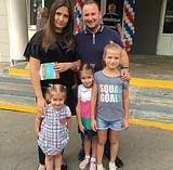 Захар Иванов с семьей на выборах губернатора