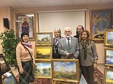 Выставка Анатолия Попова в Георгиевском соборе г. Одинцово